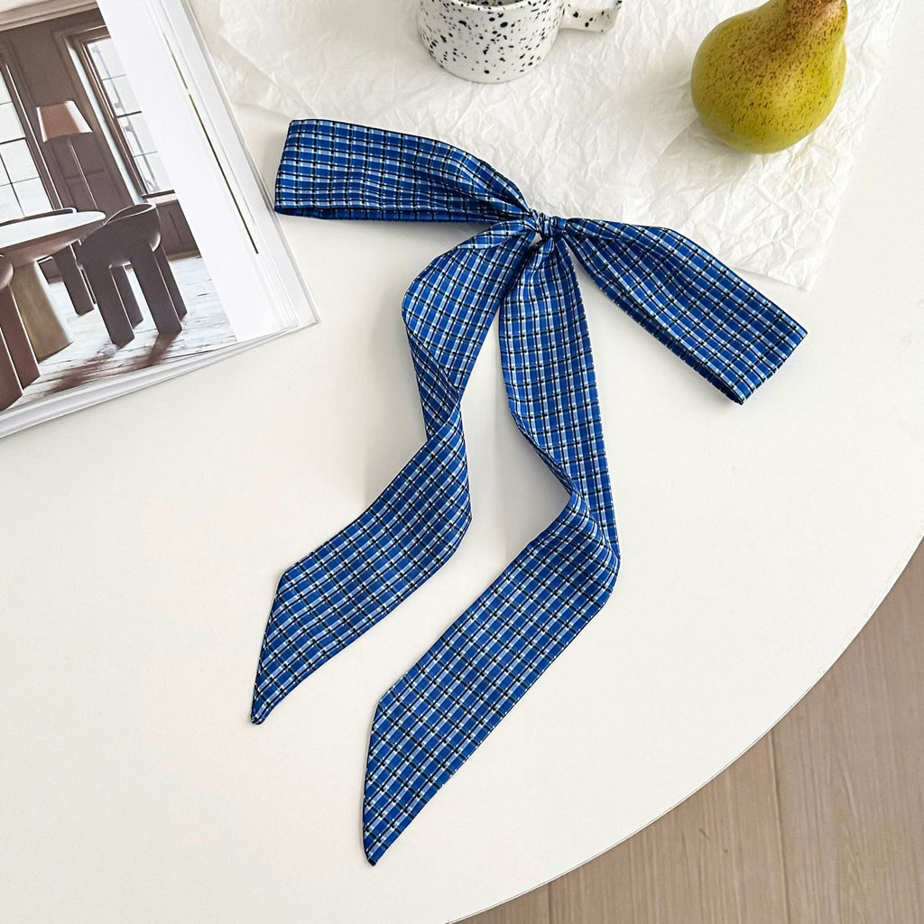 Skinny Ribbon Neck Scarf Hair Tie - NO-3