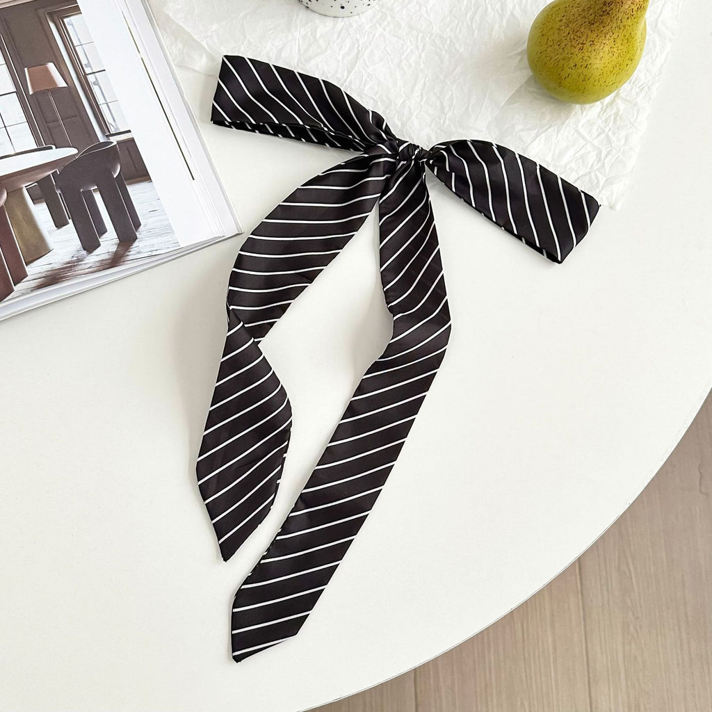 Skinny Ribbon Neck Scarf Hair Tie - NO-7