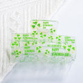 Clover Print Clear Rectangle Hair Claw - Color_1