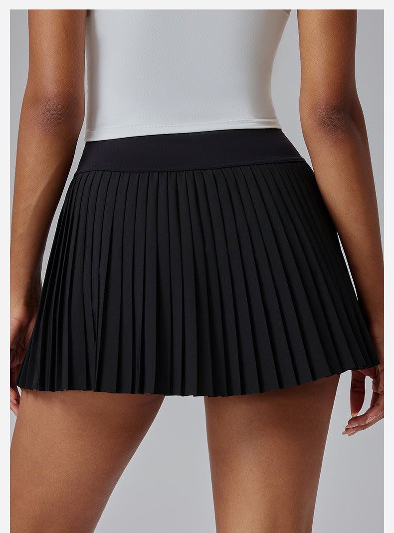 Athletic Pleated Skirt With Phone Pocket - view 3