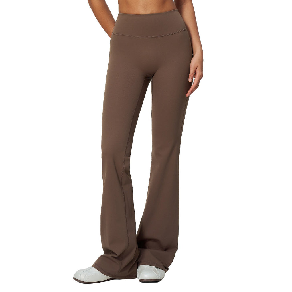 Brushed High Waist Flare Yoga Leggings
