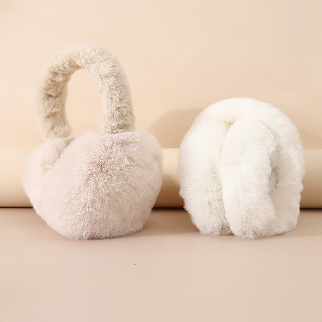 Foldable Plush Ear Warmers For Winter - view 4