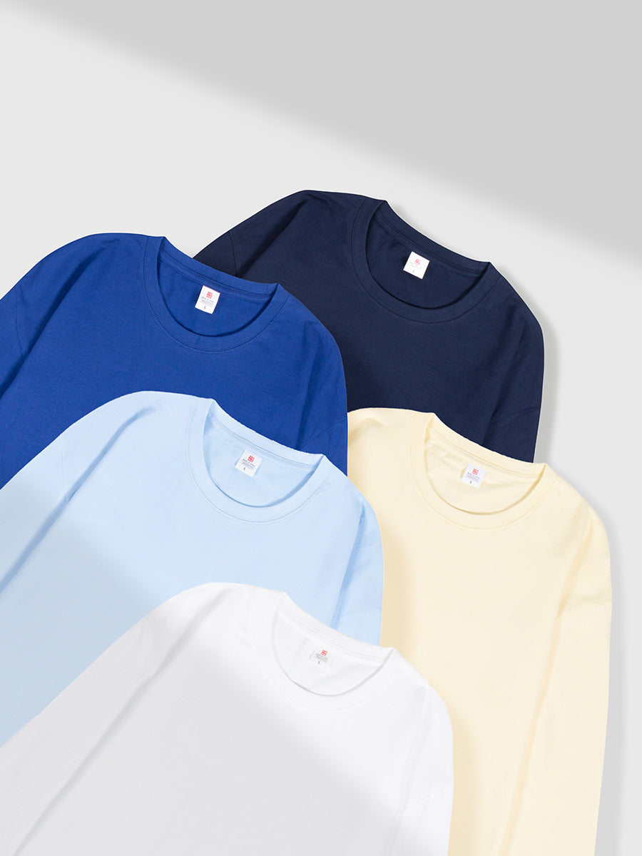 Everyday Cotton Crewneck Long Sleeve Tee - view 5