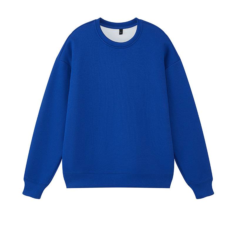 Relaxed Crewneck Fleece Pullover Sweatshirt - Blue