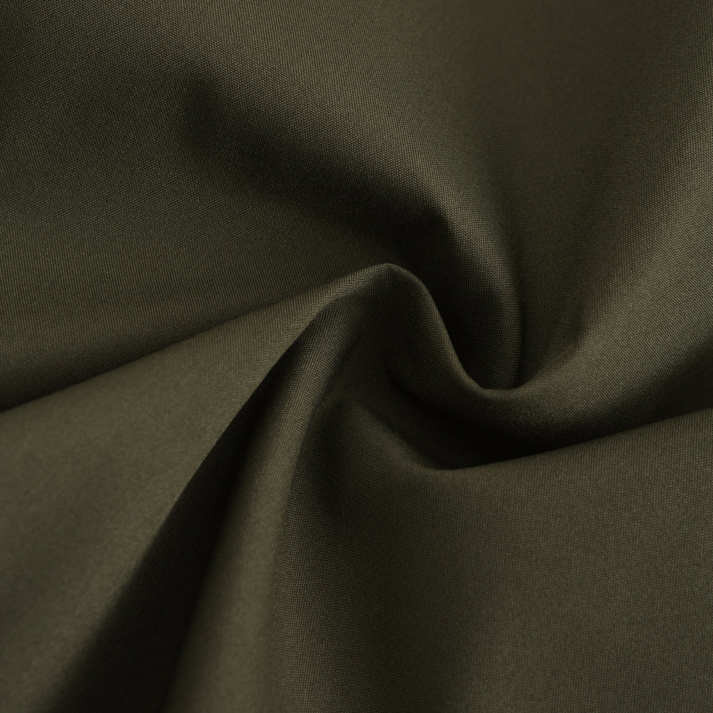 Zip Front Bomber Jacket With Sleeve Pocket - Olive - 9