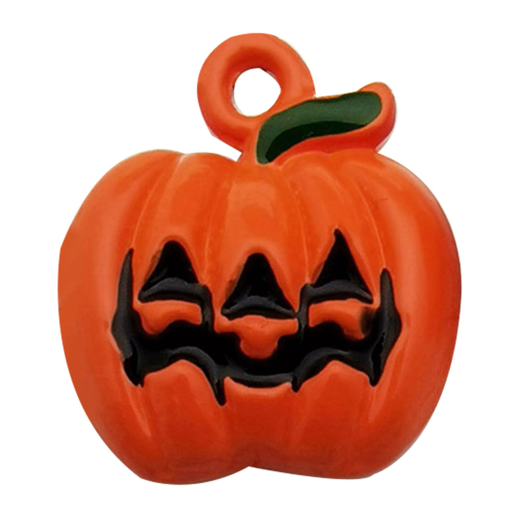 Halloween Pumpkin And Ghost Charm Set - Mix - 10