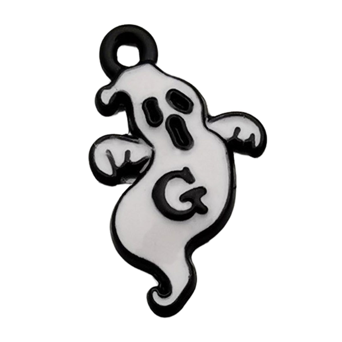 Halloween Pumpkin And Ghost Charm Set - Mix - 20