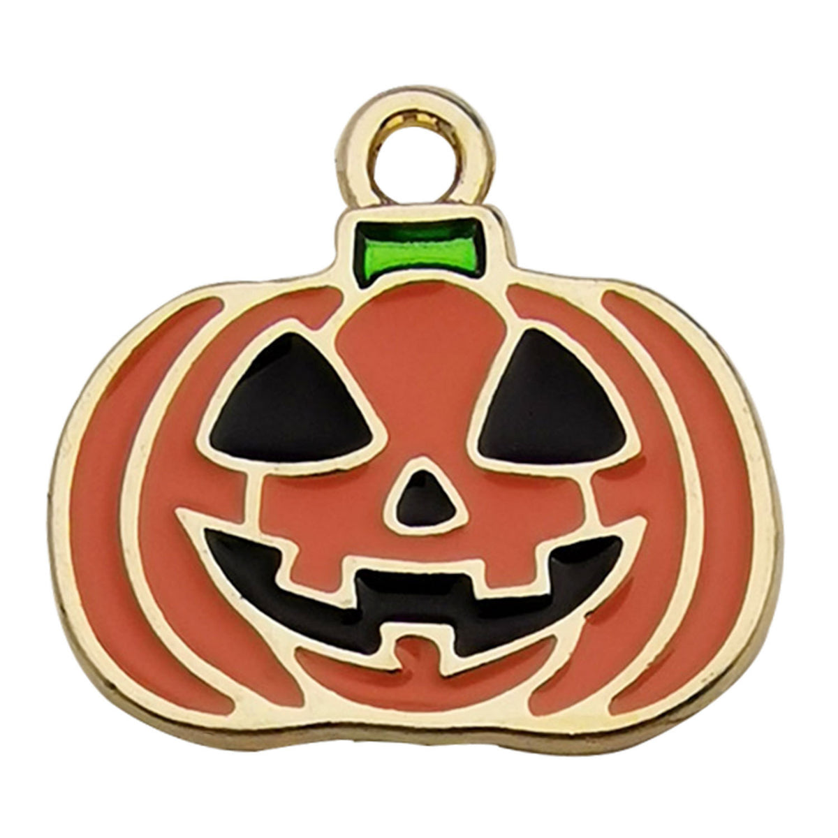 Halloween Pumpkin And Ghost Charm Set - Mix - 8