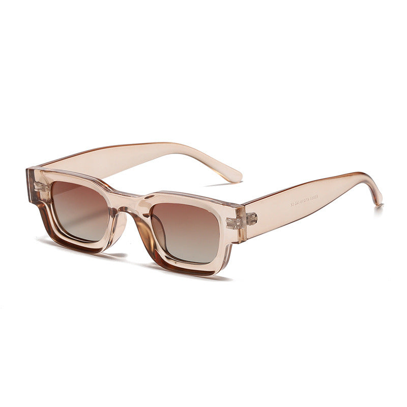 Bold Rectangle Polarized Sunglasses - NO16