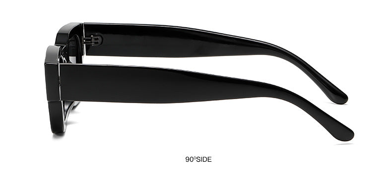 Bold Rectangle Polarized Sunglasses - view 2