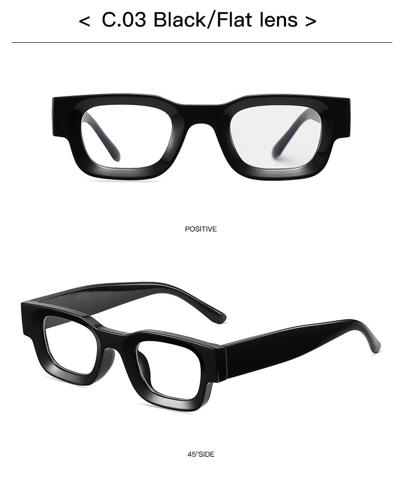 Bold Rectangle Polarized Sunglasses - view 4