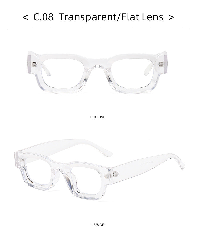 Bold Rectangle Polarized Sunglasses - view 6
