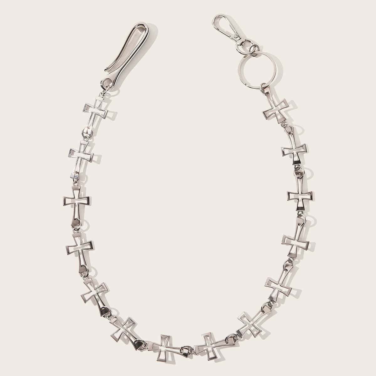 Cutout Cross Link Waist Chain
