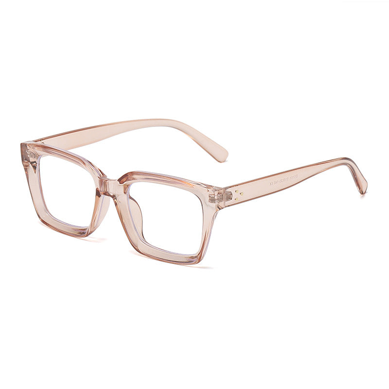 Oversized Square Blue Light Glasses - C13
