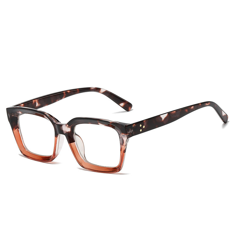 Oversized Square Blue Light Glasses - C22