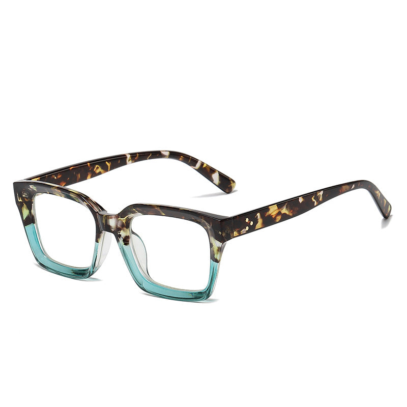 Oversized Square Blue Light Glasses - C23