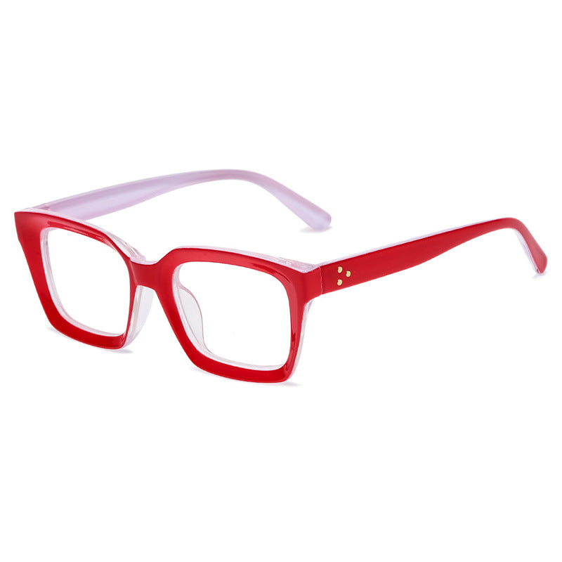 Oversized Square Blue Light Glasses - C4