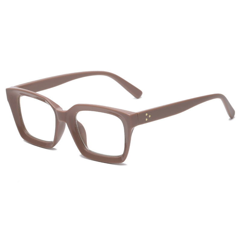Oversized Square Blue Light Glasses - C8