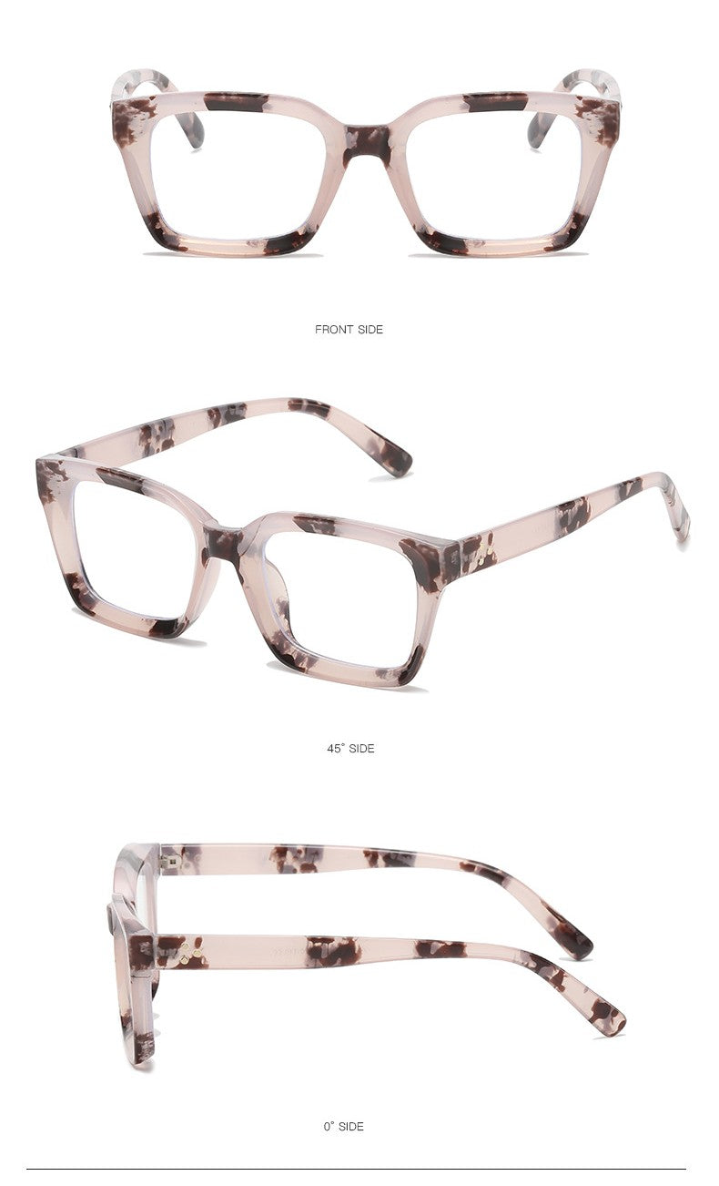 Oversized Square Blue Light Glasses