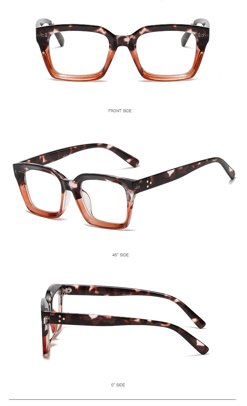 Oversized Square Blue Light Glasses - view 1
