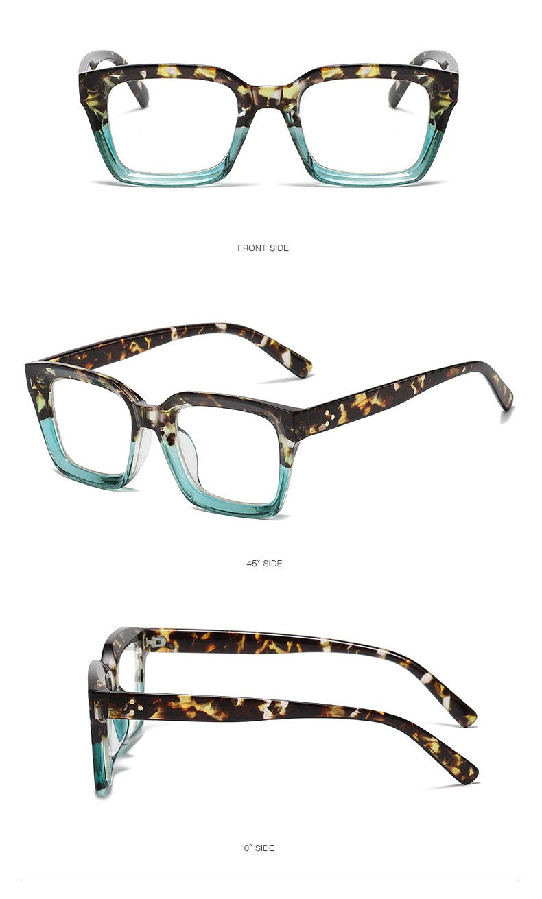 Oversized Square Blue Light Glasses - view 2