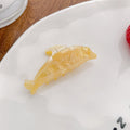 Pearly Dolphin Mini Hair Claw Clip - Yellow