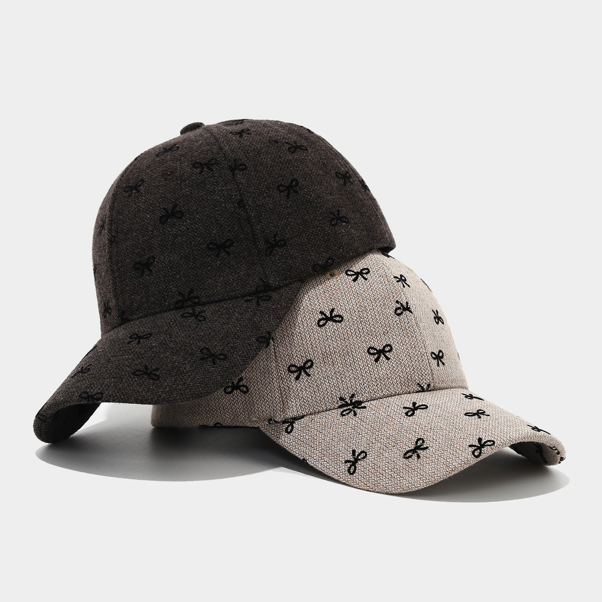 Allover Bow Print Baseball Cap - view 2