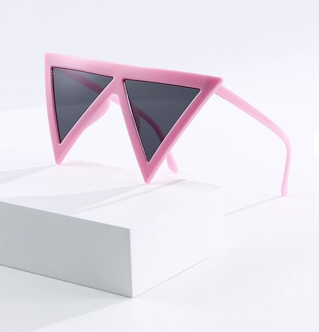 Pointed Triangle Lens Statement Sunglasses