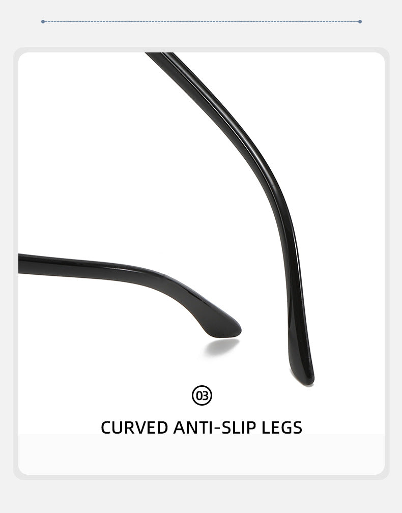 Pointed Triangle Lens Statement Sunglasses - view 5