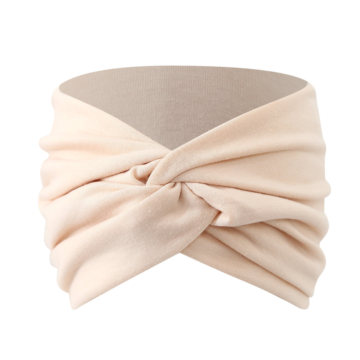 Wide Twist Front Stretch Turban Headband - Color_12