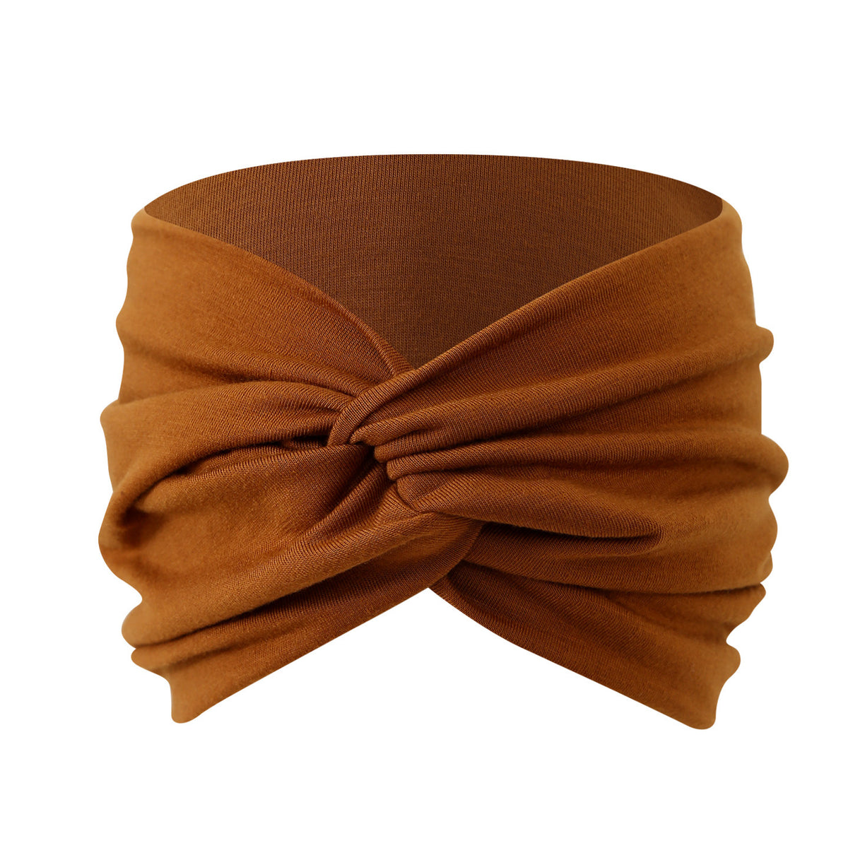 Wide Twist Front Stretch Turban Headband - Color_17