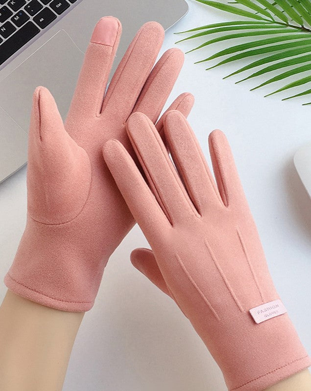 Touch Screen Fleece Lined Winter Gloves - view 1