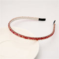 Thin Rhinestone Embellished Headband - Color_02