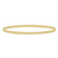 Round Bead Stretch Bracelet Stack - 3mm
