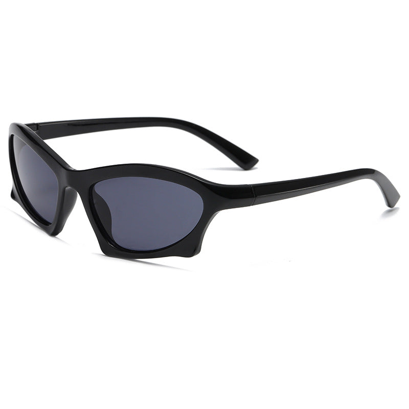 Futuristic Wrap Cat Eye Sunglasses - Color_3