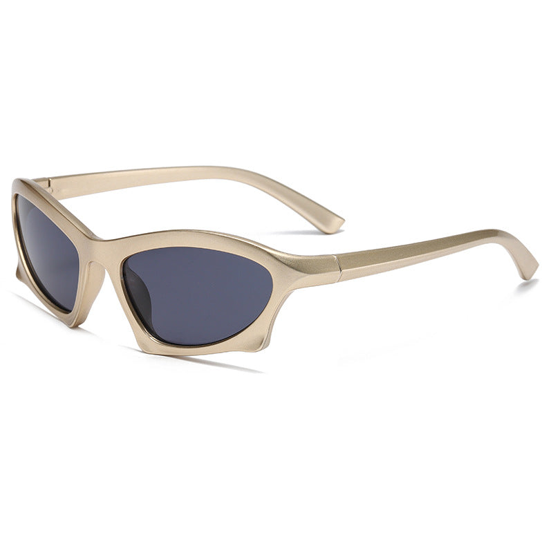 Futuristic Wrap Cat Eye Sunglasses - Color_5