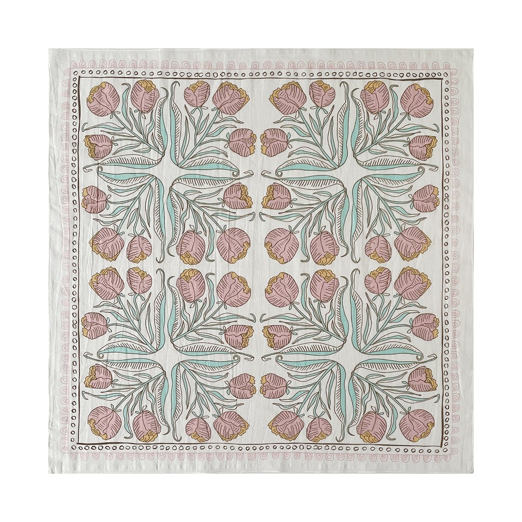 Lobster And Floral Print Summer Bandana - NO-1