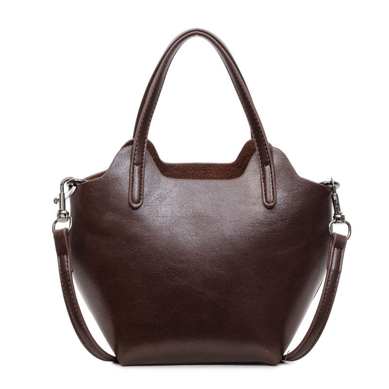 Mini Bucket Bag with Double Top Handles