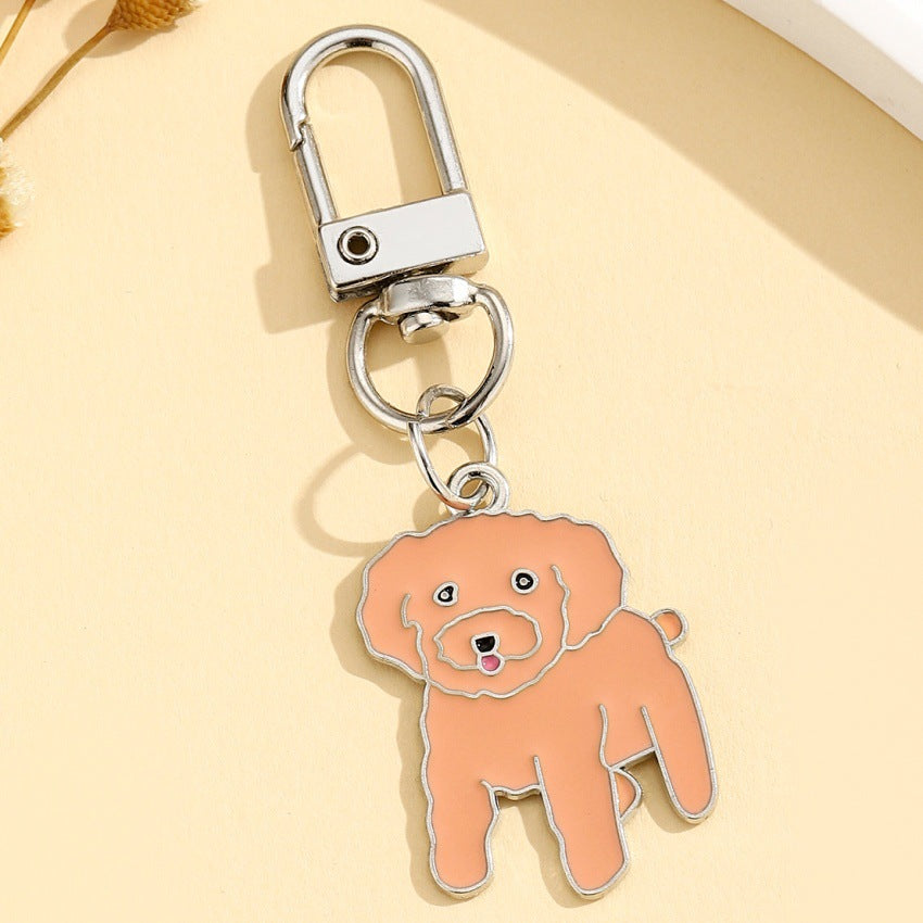 Enamel Dog Breed Keychain Bag Charm - NO-11