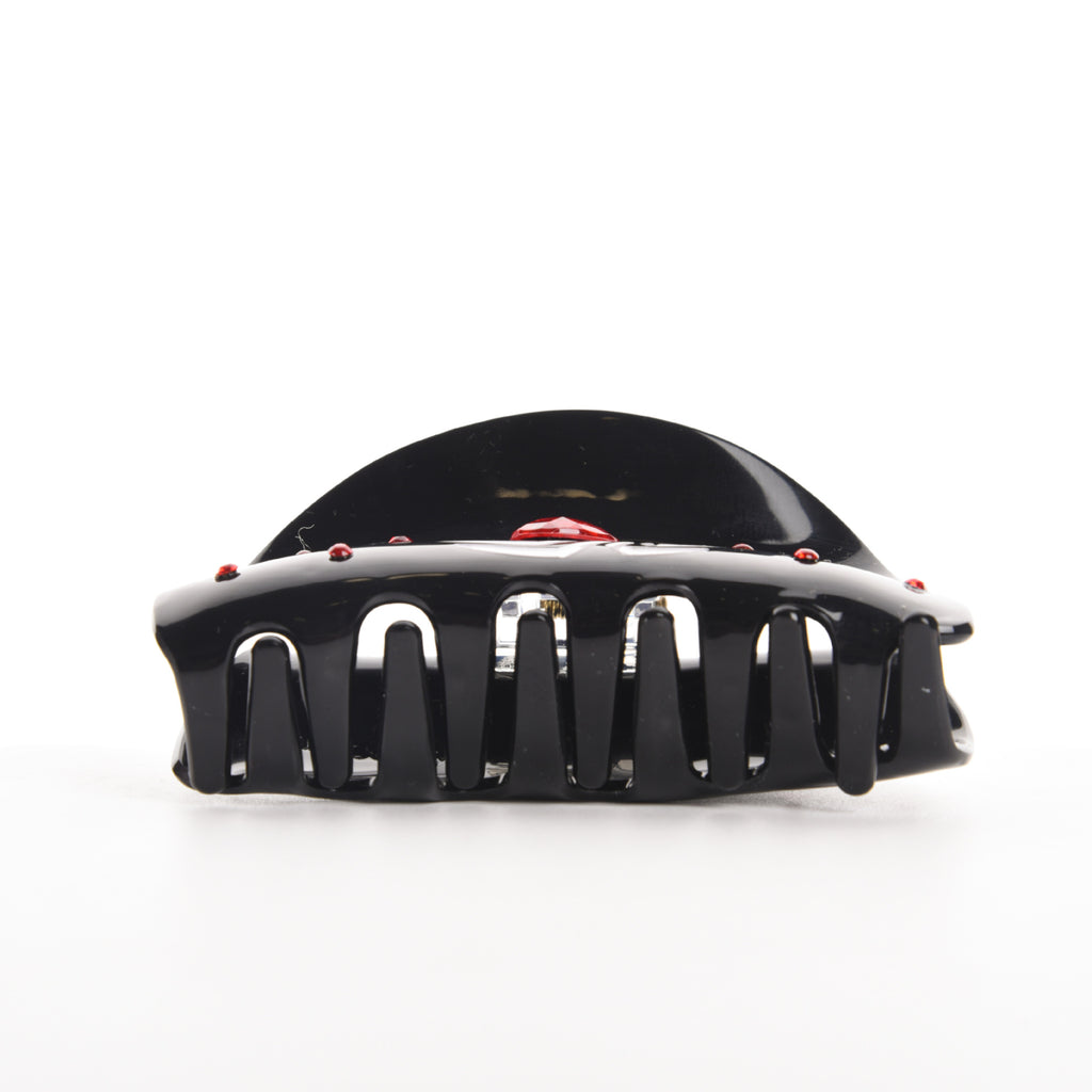 Gothic Rhinestone Halloween Hair Claw Clip - view 3