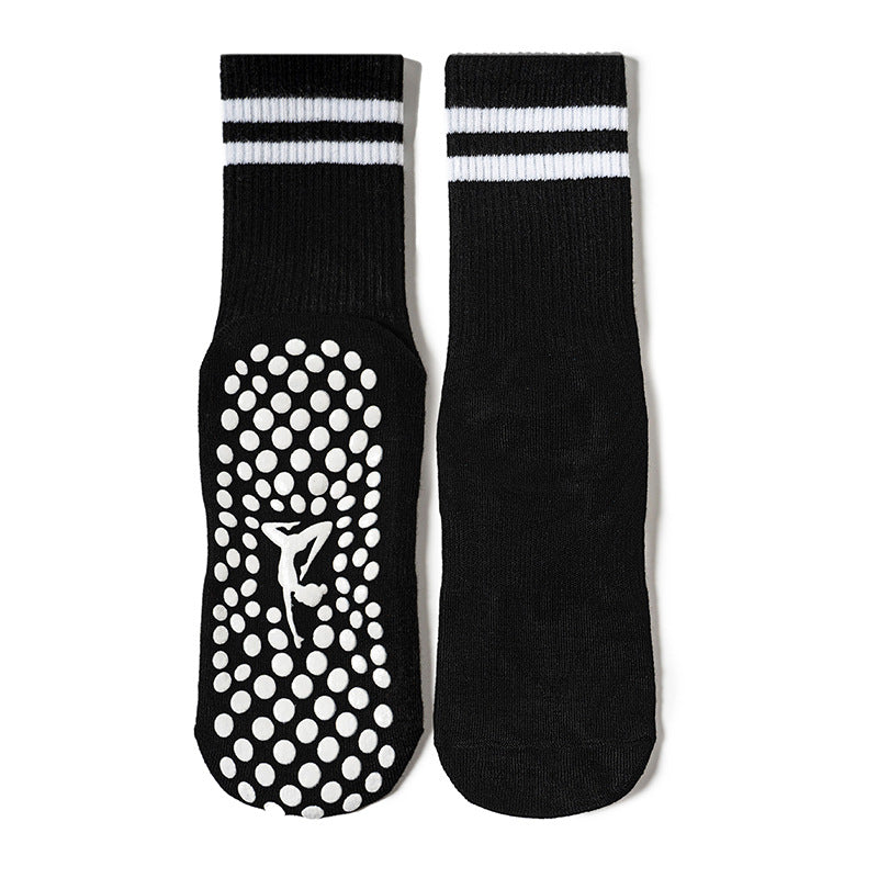 Non Slip Grip Socks For Pilates And Yoga - Black