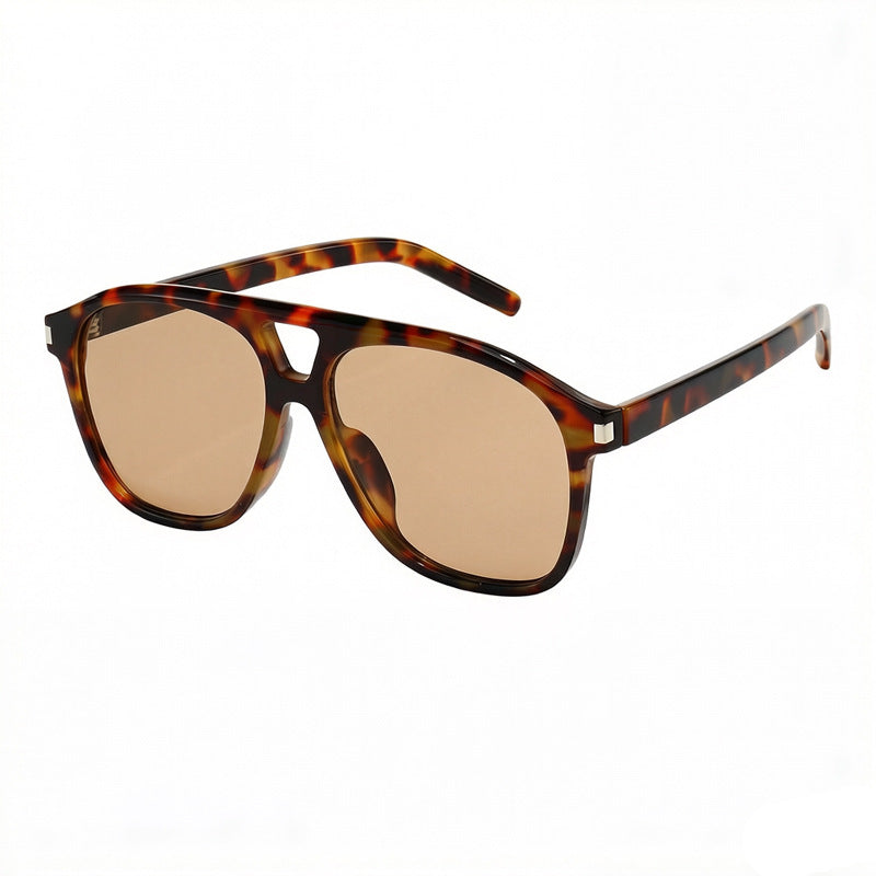Twin Bridge Pilot Frame Sunglasses - Color_01
