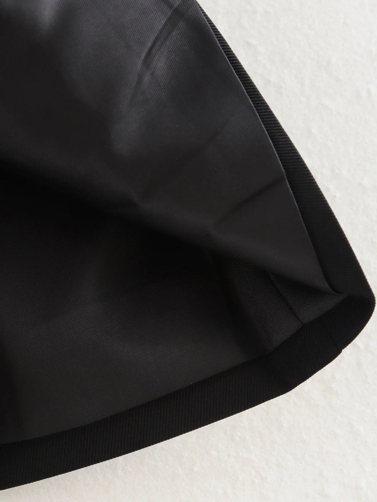 Tie Back Tailored V Neck Waistcoat - Black - 6