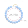 Glossy Acrylic Bubble Bead Chunky Collar Necklace - Color_01