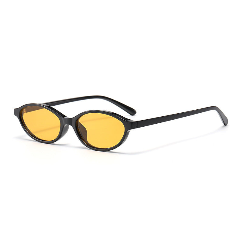 Compact Oval Lens Everyday Sunglasses - NO02