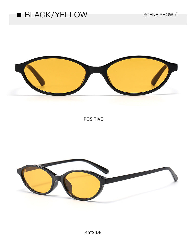 Compact Oval Lens Everyday Sunglasses - view 2