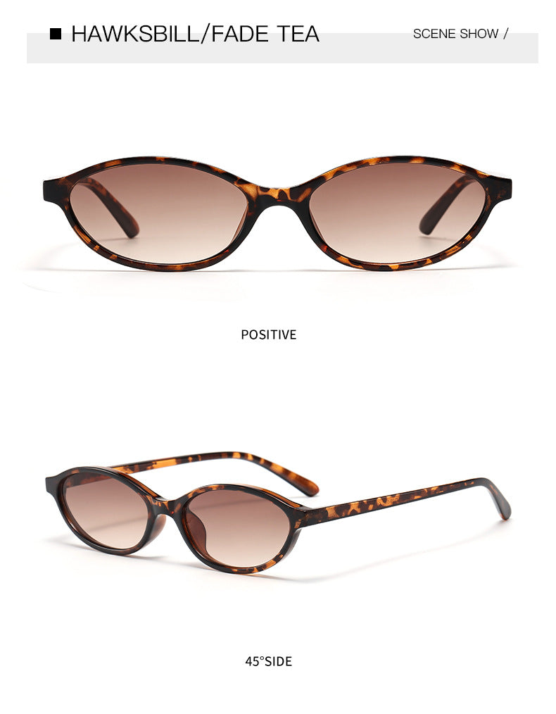 Compact Oval Lens Everyday Sunglasses - view 4