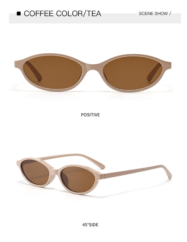 Compact Oval Lens Everyday Sunglasses - view 8