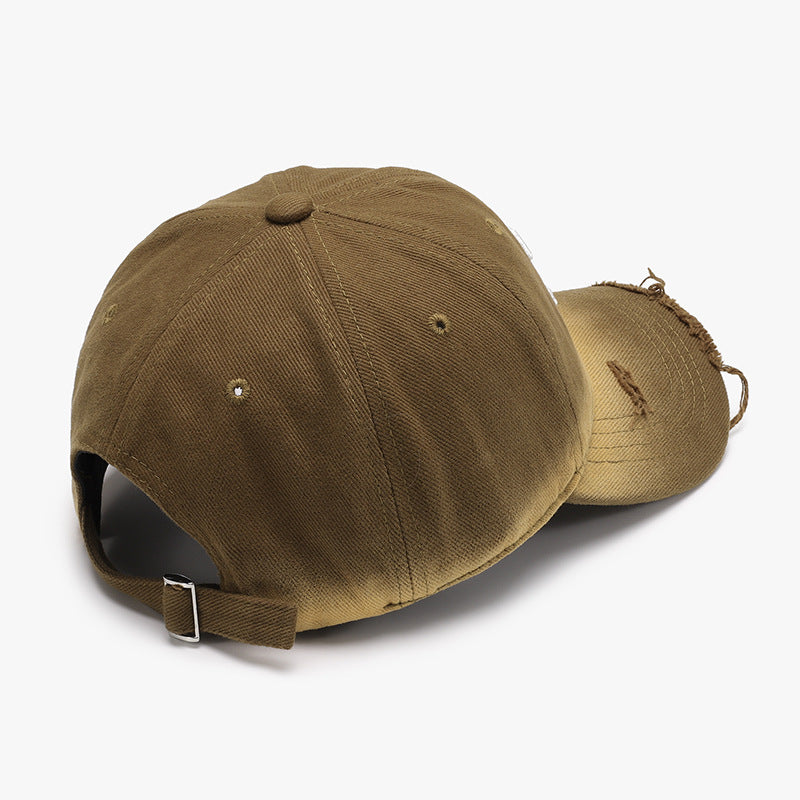 Gradient Wash Distressed Baseball Cap - view 3