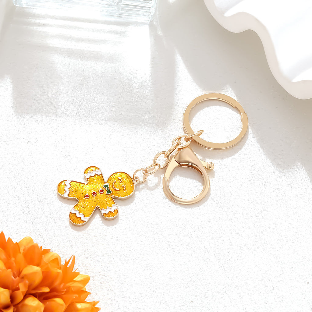 Gingerbread Man Charm Keychain - view 1